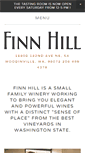Mobile Screenshot of finnhillwinery.com